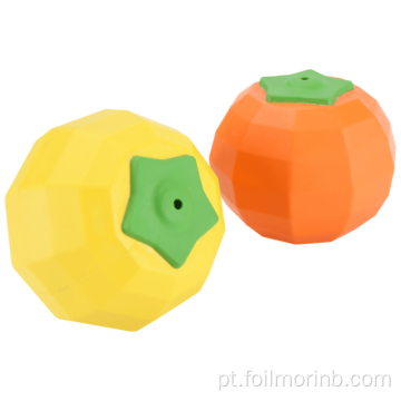 Brinquedo para cachorro squeaky carambola brinquedo para mastigar cachorro